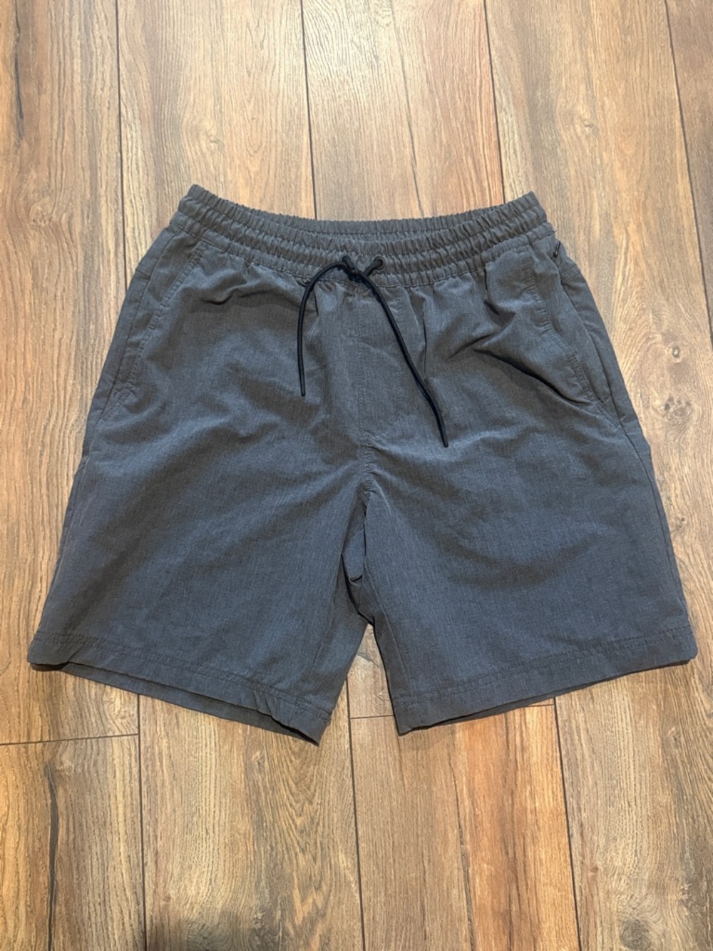Old Navy Men's Charcoal Elastic Waist Athletic Shorts